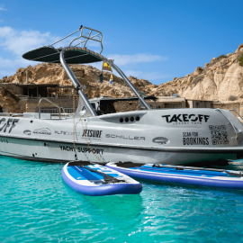 our privado en barco por Ibiza máximo 12 personas sin masificaciones